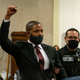 Jussie Smollett, being led out of the courtroom after his sentencing.